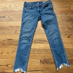 Rag& Bone Dre Capri Frayed jeans - 25